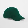 Cap - MOD. B18:Bottle Green, 100% cotton, One Size
